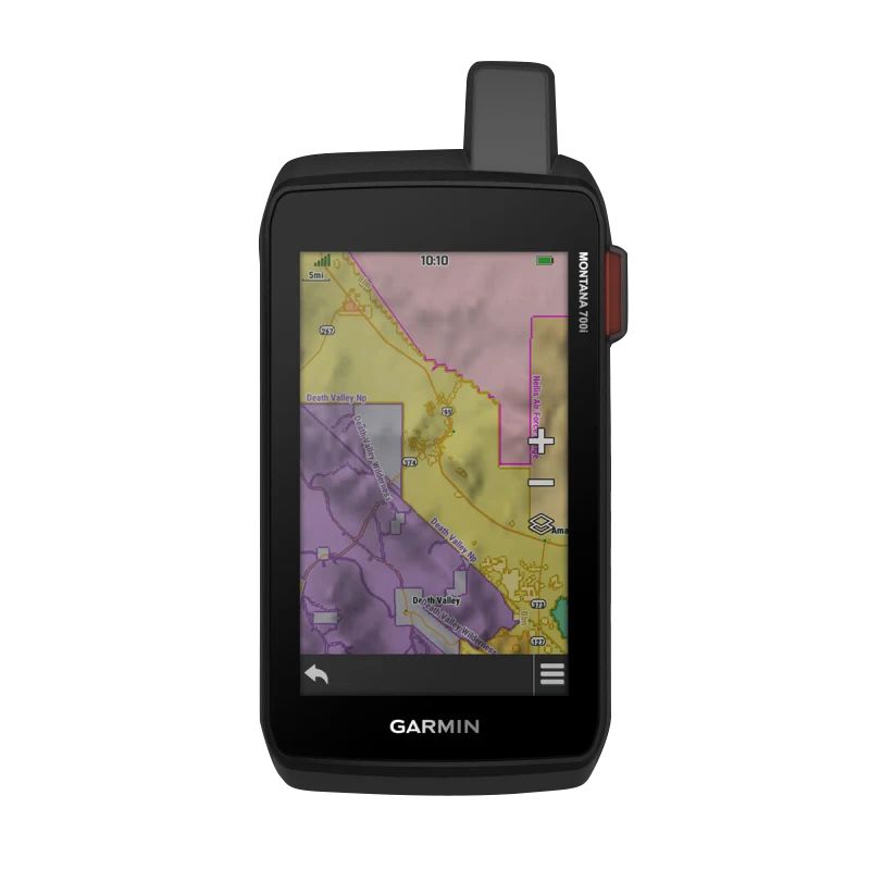Garmin Montana 700i handheld GPS with touchscreen map, InReach, refurbished