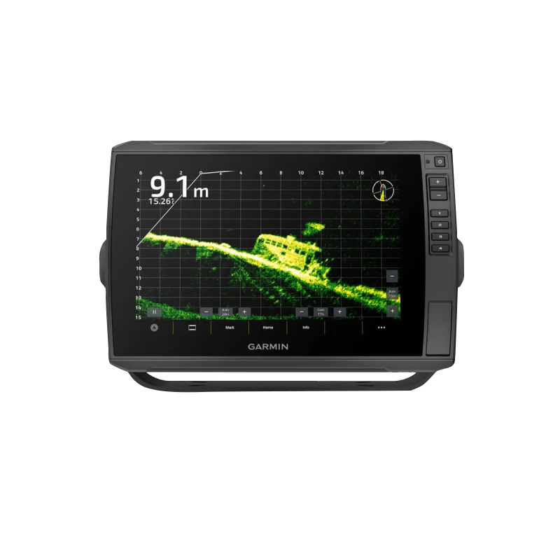 Garmin ECHOMAP Ultra 2 10-inch chartplotter 102sv without transducer, black marine GPS display