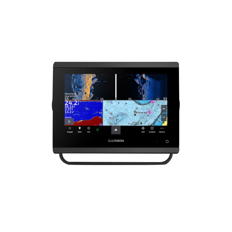 Garmin GPSMAP 743xsv SideVü, ClearVü and Traditional CHIRP Sonar with Mapping (010-02365-61) by Garmin