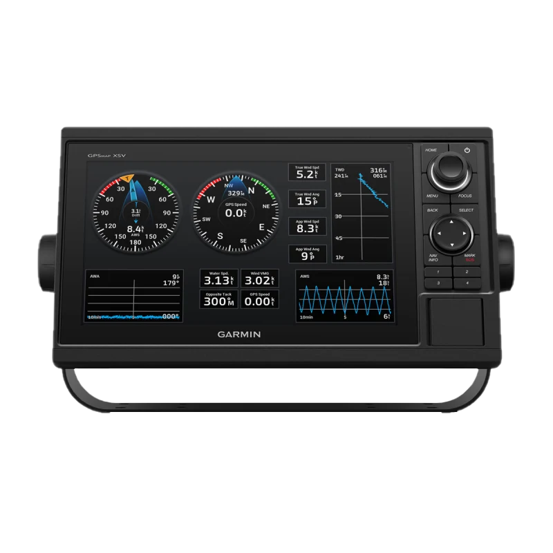 Garmin GPSMAP 1022 marine chartplotter with black bezel and multi-display screen