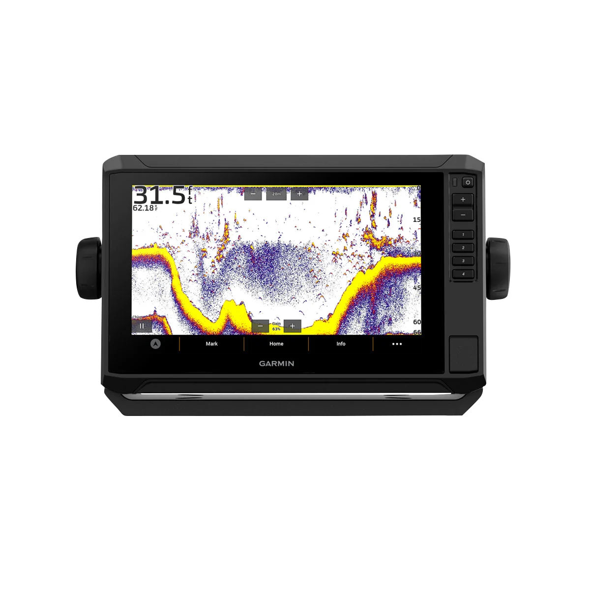 Garmin ECHOMAP UHD2 9-inch sv chartplotter with GT56UHD-TM transducer and Navionics+ U.S. Coastal & Great Lakes mapping