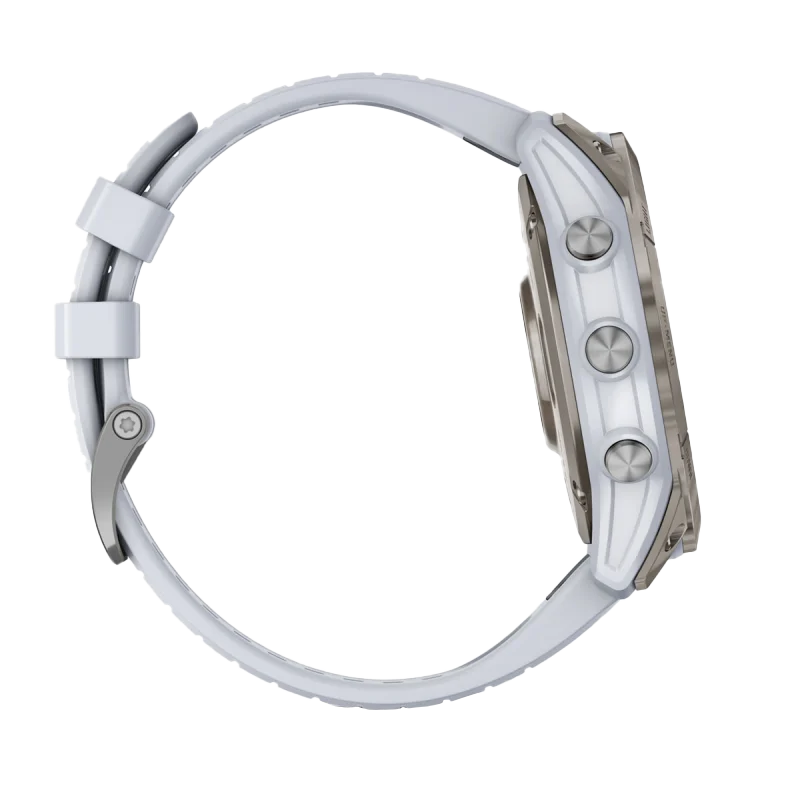 Garmin Epix Pro (Gen 2), 51 mm Sapphire Edition Titanium with Whitestone Band (010-02804-10) by Garmin