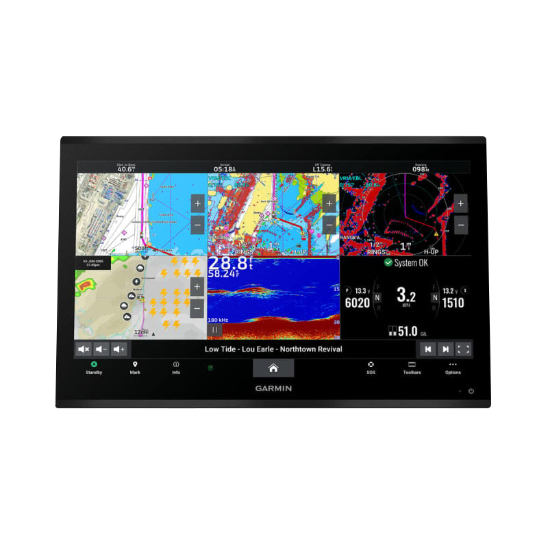 Garmin GPSMAP 9224 Premium Chartplotter with Navionics+, black marine GPS/chartplotter