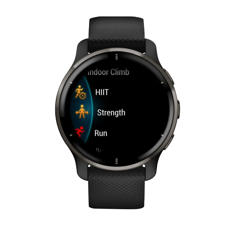 Garmin Venu 2 Plus, Slate/Stainless Steel Bezel w/ Black Case (Garmin Certified Refurbished) by Garmin