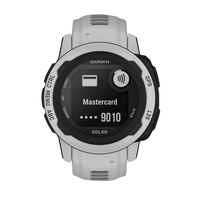 Garmin Instinct 2S Solar smartwatch, Mist Gray, certified refurbished