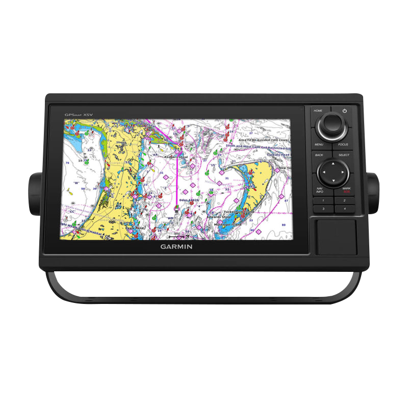 Garmin GPSMAP 1042xsv marine chartplotter without transducer, map display and onboard controls
