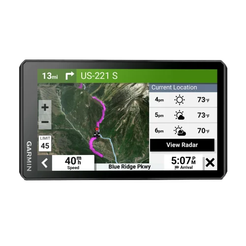 Garmin Zumo XT2 motorcycle GPS navigator with a 6-inch screen