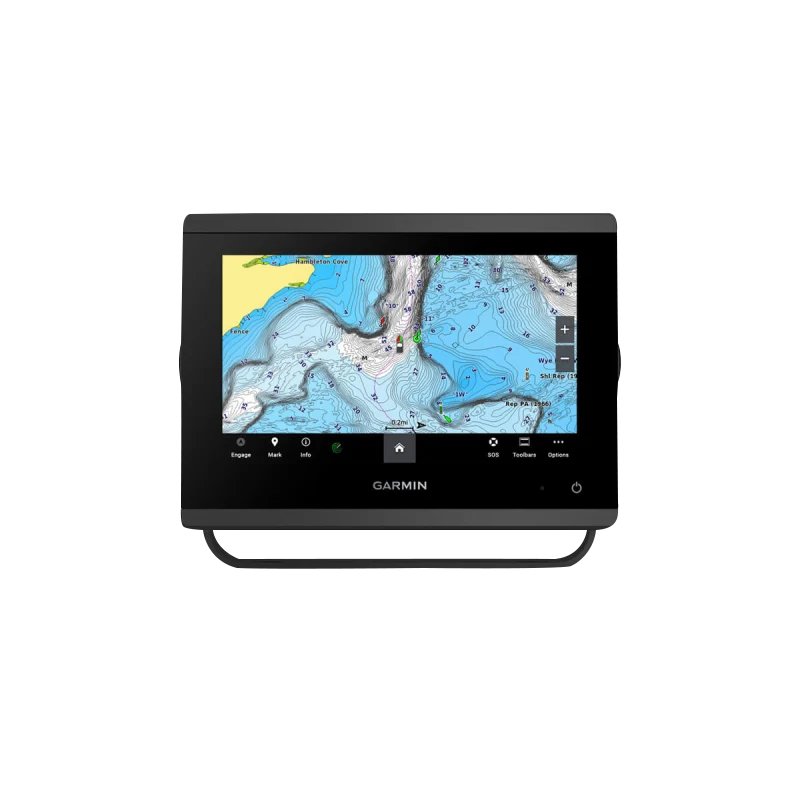 Garmin GPSMAP 743 Non-sonar with Mapping marine chartplotter, black device with mapping screen