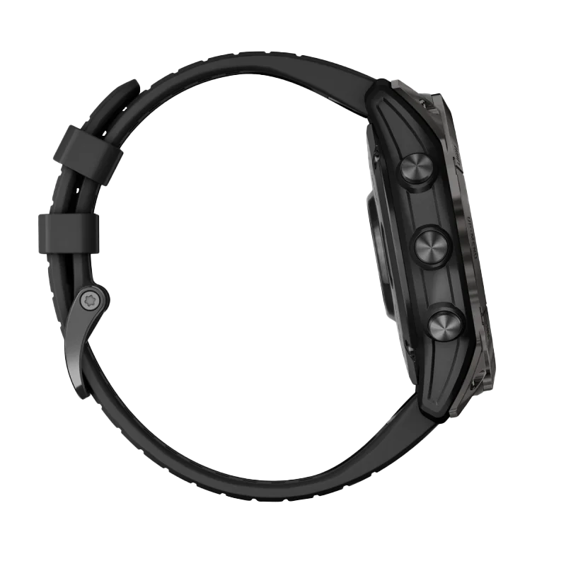 Garmin Fenix 7X Pro Solar smartwatch, slate gray case with black band (010-02778-00)