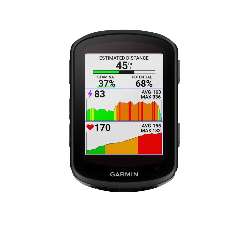 Garmin Edge 840 Solar device only bike computer, black with colorful display