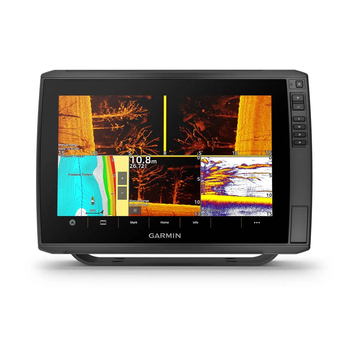 Garmin ECHOMAP Ultra 2 12" Chartplotters 125sv with GT56UHD-TM Transducer (010-02881-20)