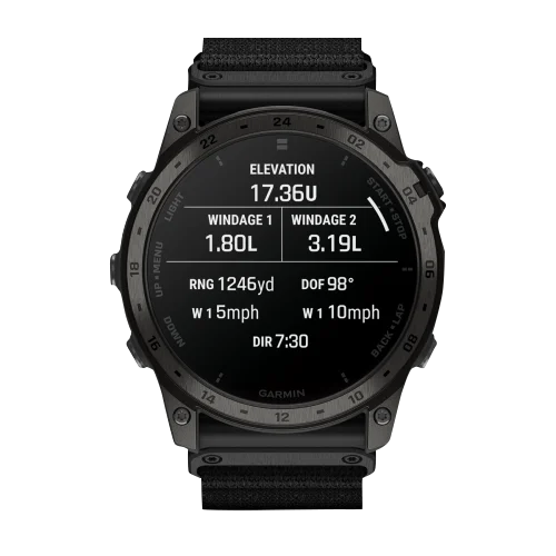 Garmin Tactix 7 smartwatch, black AMOLED display, refurbished