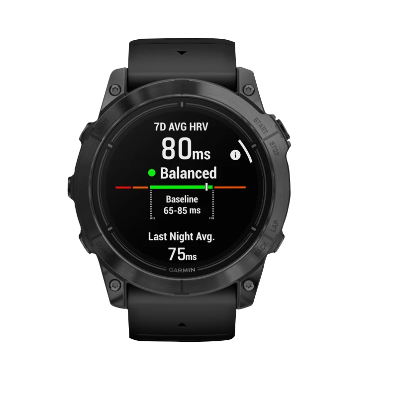 Garmin Epix Pro Gen 2 51 mm slate gray smartwatch with black band