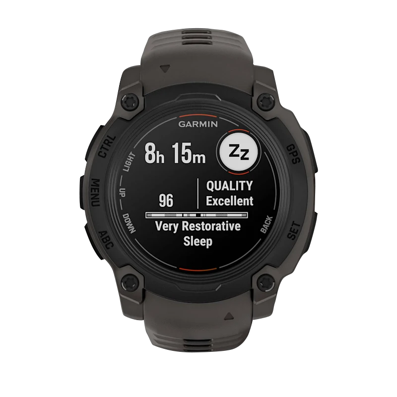 Garmin Instinct E 40mm smartwatch with charcoal band