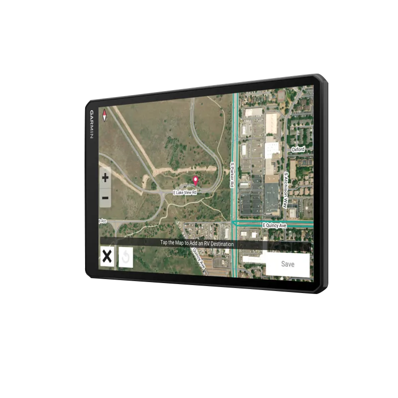 Garmin RV 1095 10-inch RV Navigator with map display