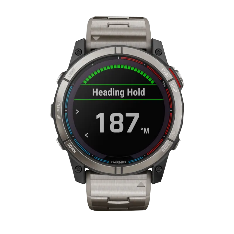 Garmin Quatix 7X Solar, Marine GPS Smartwatch with Solar Charging (Garmin Certified Refurbished) by Garmin