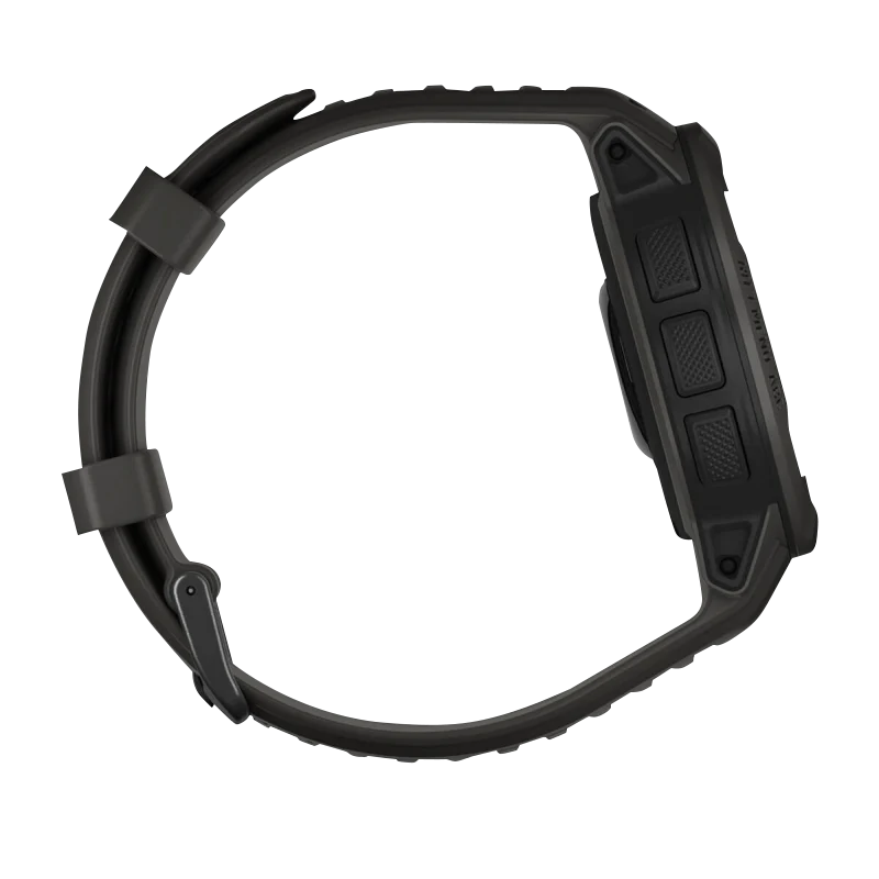 Garmin Instinct 2 Solar smart watch, graphite, certified refurbished