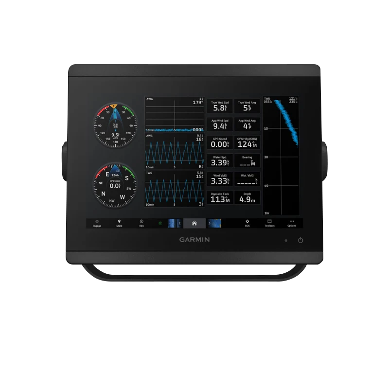 Garmin GPSMAP 8410 black marine chartplotter with worldwide basemap (010-02091-00)