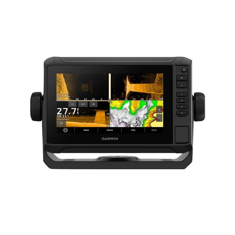 Garmin ECHOMAP UHD2 7-inch sv chartplotter, black, Navionics+ U.S. Inland mapping