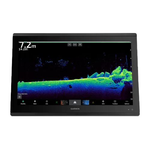 Garmin GPSMAP 8422 MFD marine chartplotter with black bezel and large color display