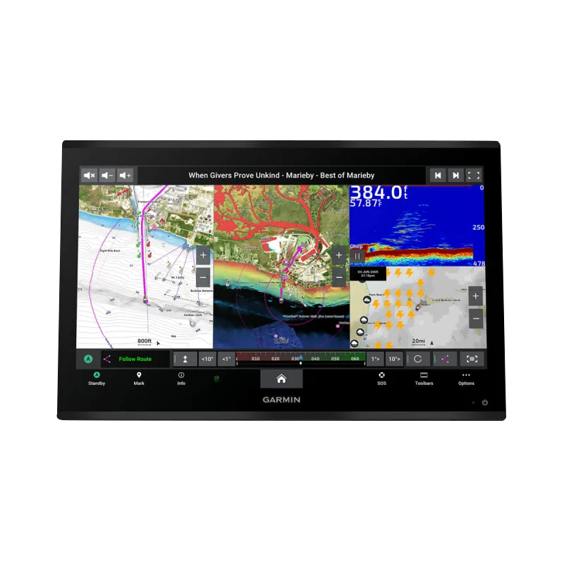 Garmin GPSMAP 9224 Premium marine chartplotter display with Navionics+ mapping