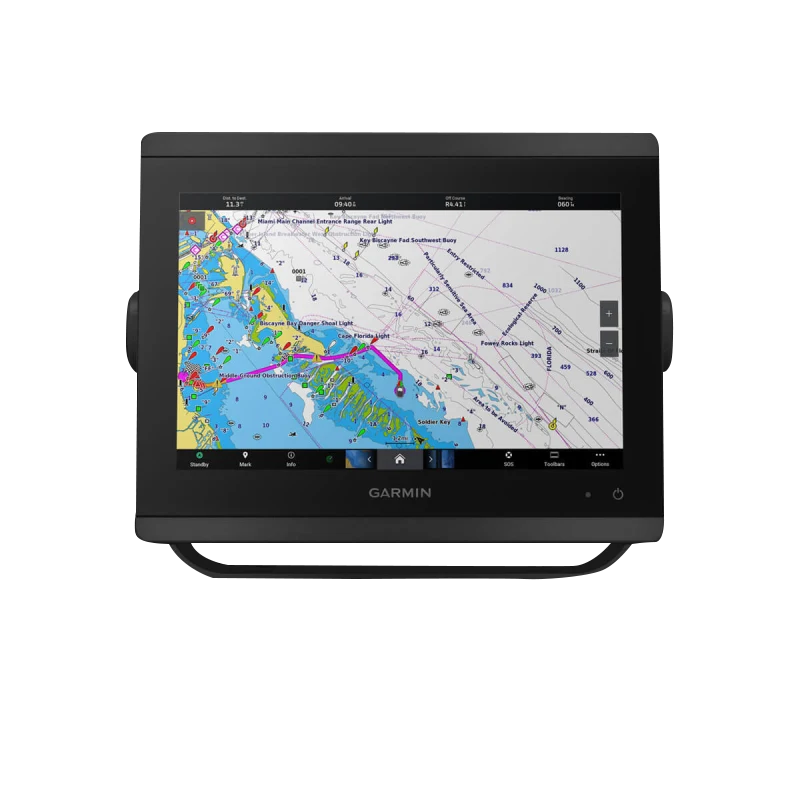 Garmin GPSMAP 8610xsv marine chartplotter with mapping and sonar, black unit