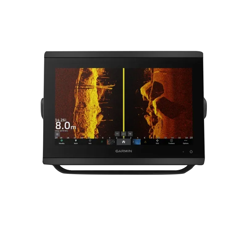 Garmin GPSMAP 8412xsv marine chartplotter, black, with worldwide basemap and sonar