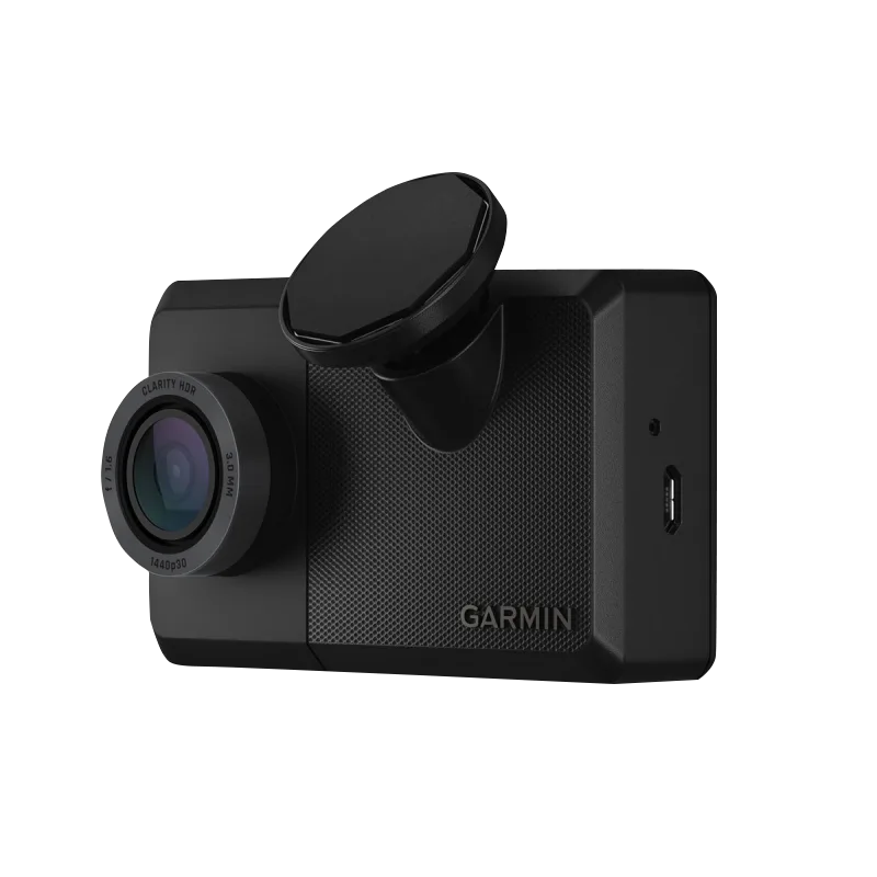 Garmin Dash Cam Live, 1440p LTE dash camera, black, Garmin Certified Refurbished