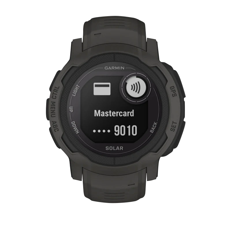 Garmin Instinct 2 Solar smartwatch, graphite color, Garmin Certified Refurbished