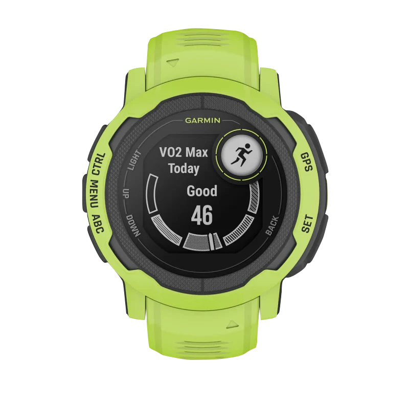 Garmin Instinct 2 Smartwatch, Electric Lime; Certified Refurbished