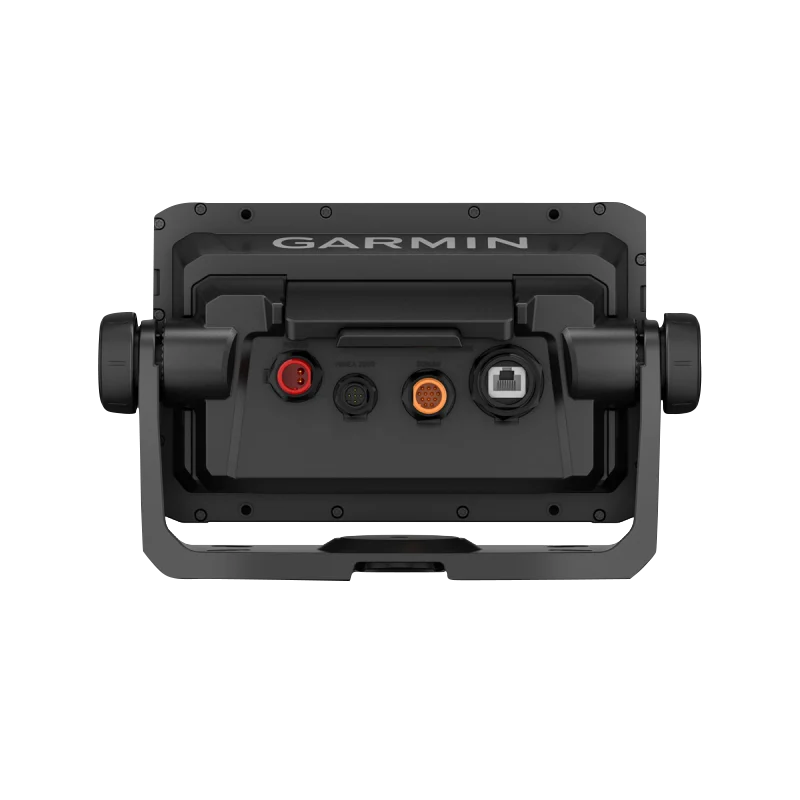 Garmin ECHOMAP UHD2 7-inch sv chartplotter, black marine GPS with rear ports; includes Navionics+ U.S. Inland Mapping.