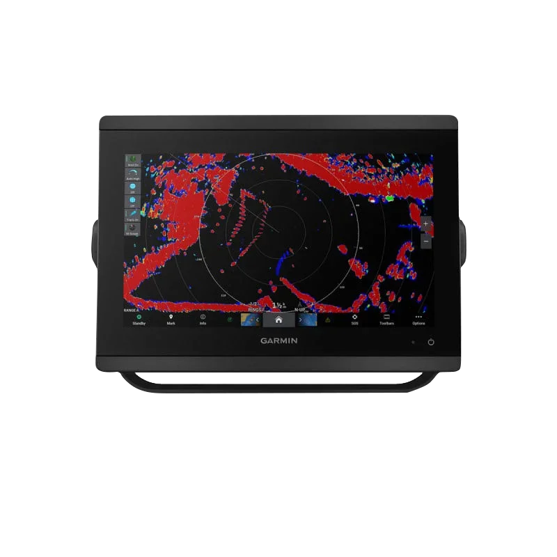 Garmin GPSMAP 8412xsv marine chartplotter with worldwide basemap and sonar, black display unit