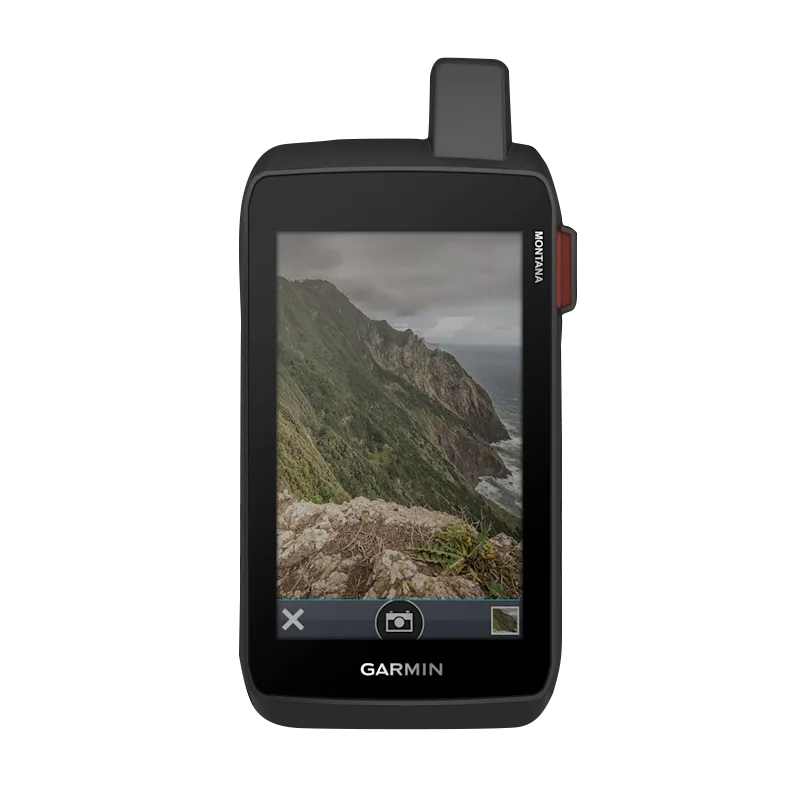 Garmin Montana 760i rugged GPS navigator with touchscreen, inReach technology, and 8MP camera