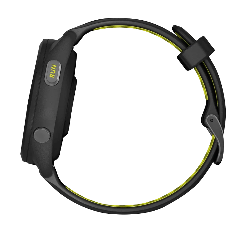 Garmin Forerunner 265S, 42mm Black Bezel with Black/Yellow Band (Garmin Certified Refurbished) by Garmin