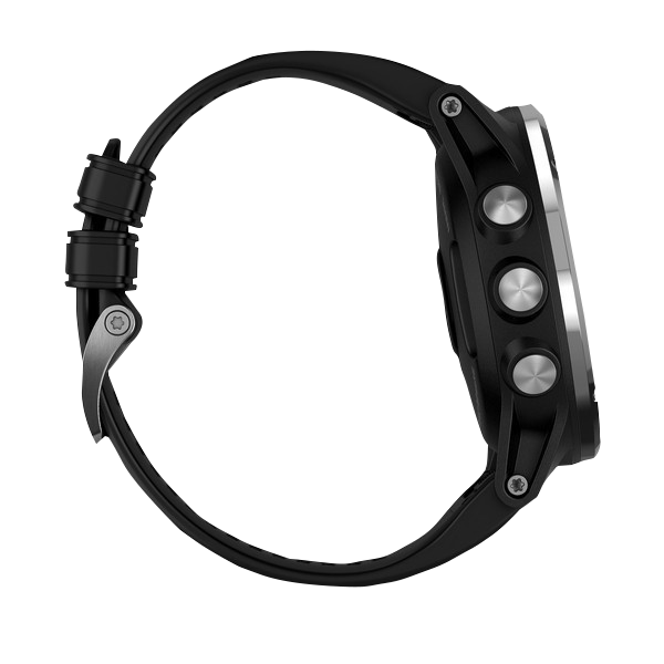 Garmin Descent Mk1, Silver w/Black Band, Marine Smartwatch for Divers (010-01760-00) by Garmin