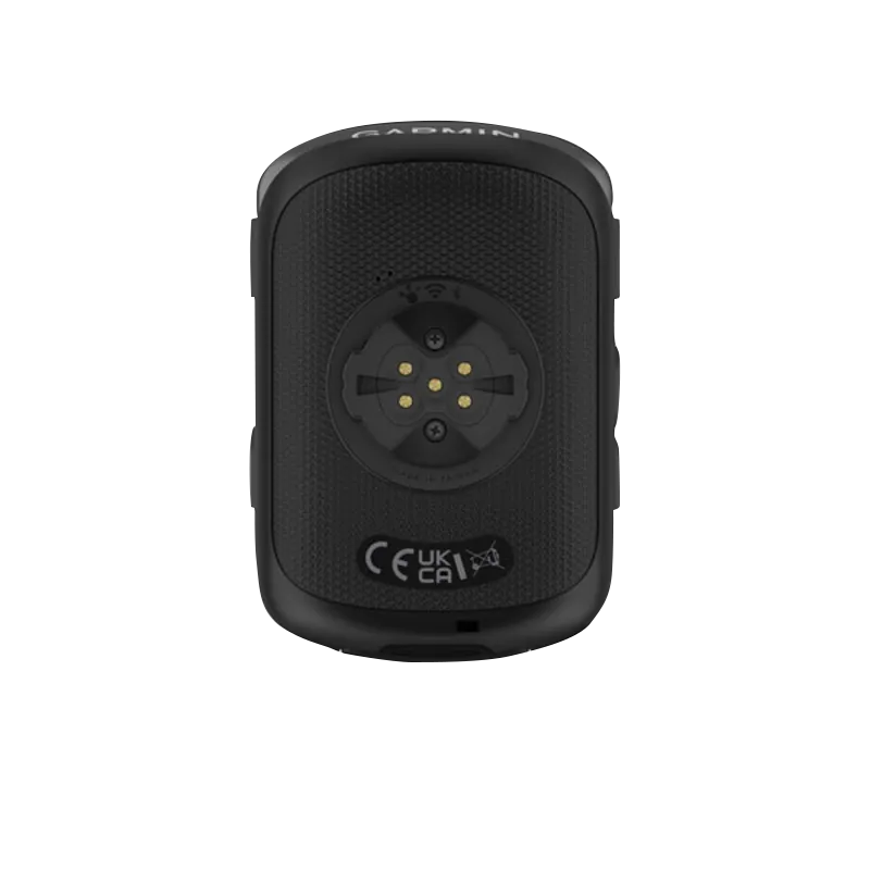 Garmin Edge 840 device only bicycle computer in black, rear mounting contacts visible