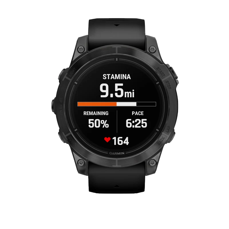 Garmin Epix Pro (Gen 2), 47 mm Standard Edition Slate Gray with Black Band (010-02803-00) by Garmin