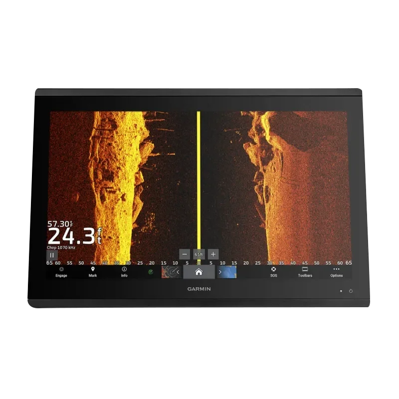 Garmin GPSMAP 8622 marine chartplotter with black bezel.