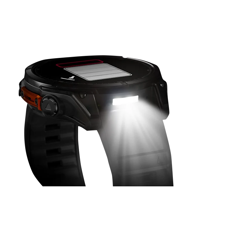 Garmin Fenix 8, 47 mm AMOLED, Slate Gray with Black Silicone Band (010-02904-00) by Garmin