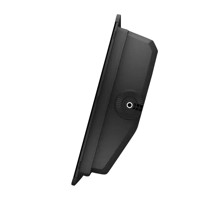 Garmin GPSMAP 1643xsv side-view marine display unit, black