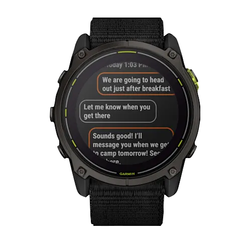 Garmin Enduro 3 Black, Ultraperformance GPS Smartwatch with Navigation, Activity, and Health Features (010-02751-00) by Garmin