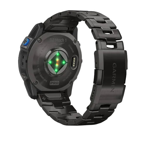 Garmin D2 Mach 1 Pro, 51 mm Aviator Smartwatch with Vented Titanium Bracelet (010-02804-80) by Garmin