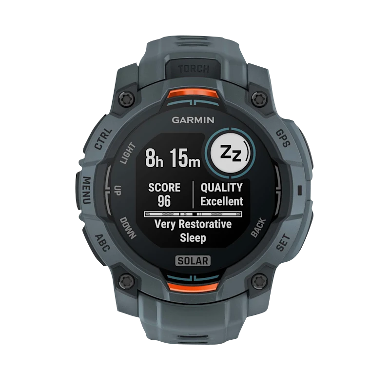 Garmin Instinct 3 Solar smartwatch, 45mm Twilight with Twilight Band