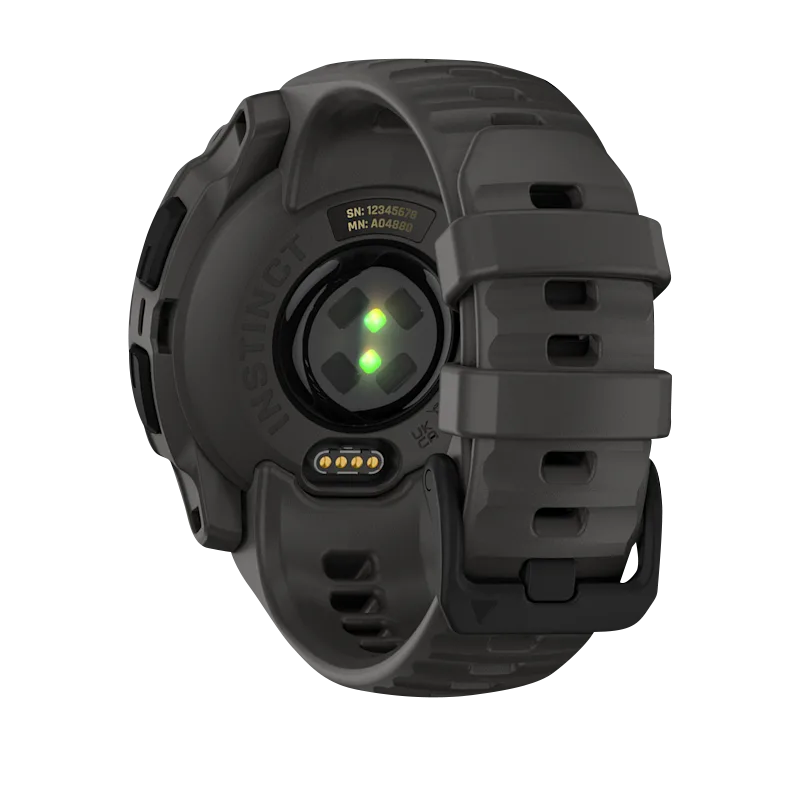 Garmin Instinct E 40mm smartwatch with charcoal band