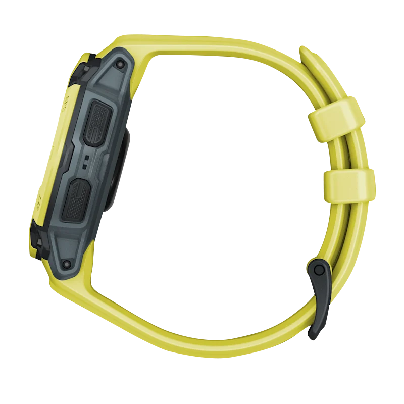 Garmin Instinct E 45mm smartwatch in electric lime with electric lime band