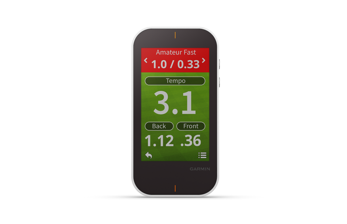 Garmin Approach G80 golf GPS and rangefinder handheld device, gray with silver bezel