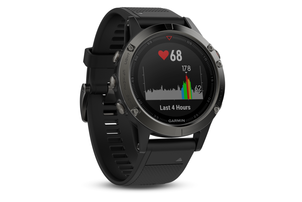 Garmin Fenix 5 Slate Gray w/ Black Band (010-01688-00) by Garmin