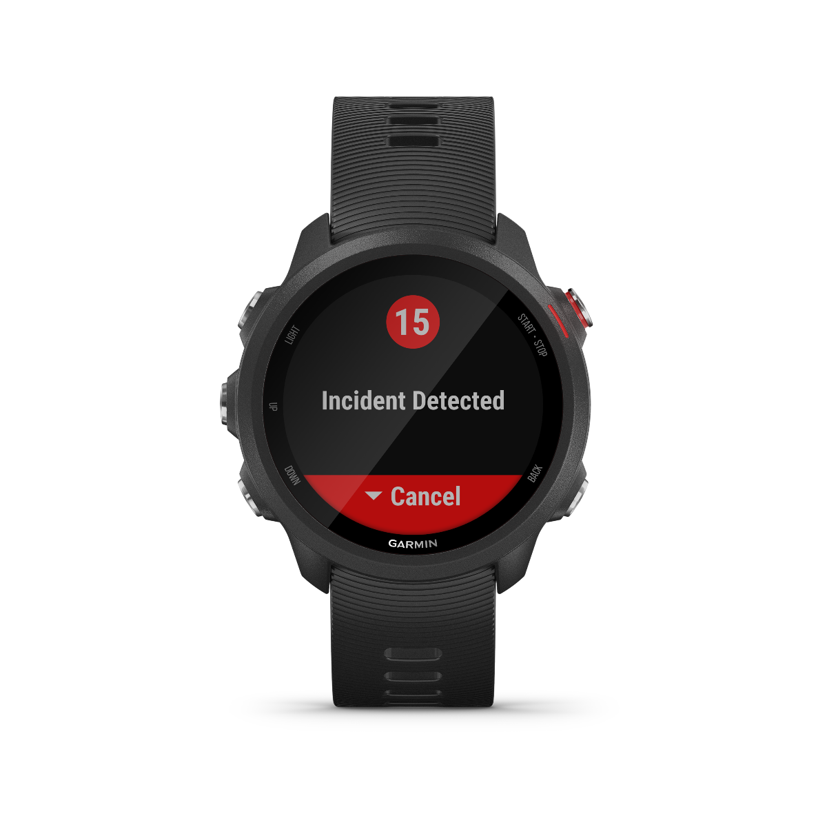 Garmin Forerunner 245 Music smartwatch, black band, GPS fitness watch for runners