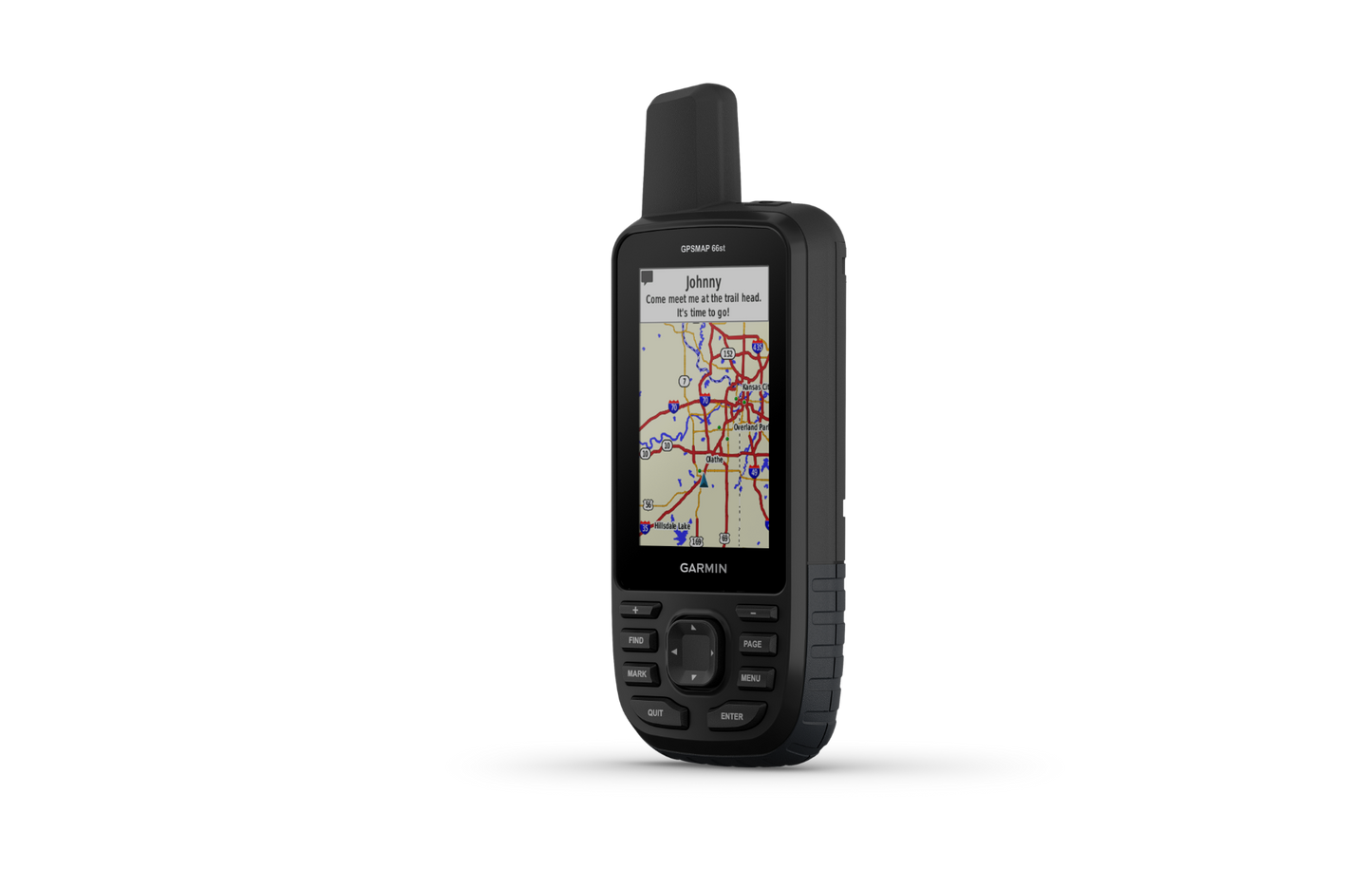 Garmin GPSMAP 66st Multisatellite Handheld w/ Sensors and TOPO Maps (010-01918-10) by Garmin
