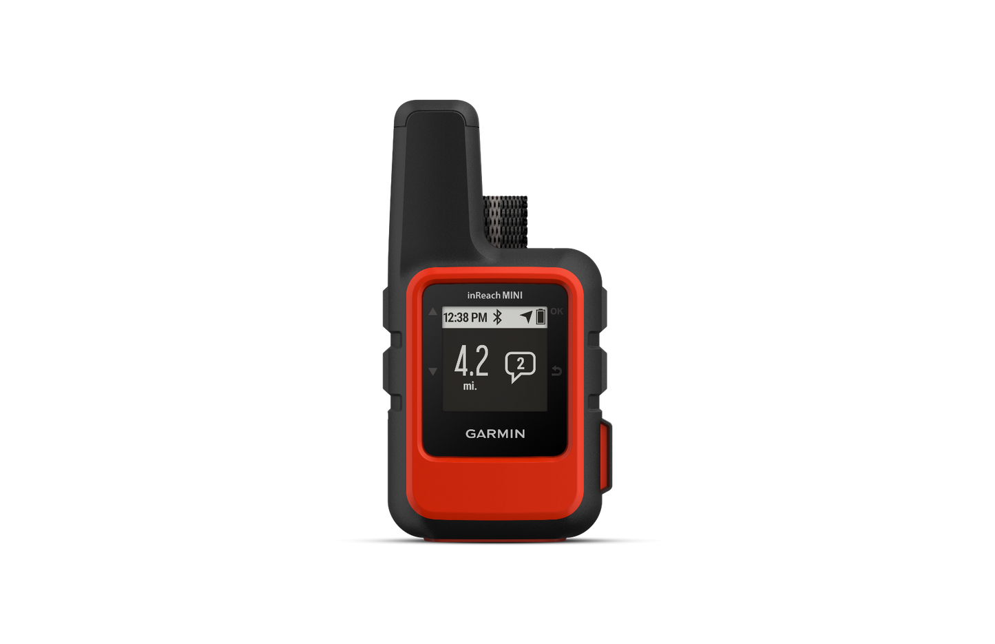 Garmin InReach Mini orange rugged and lightweight GPS satellite communicator, certified refurbished